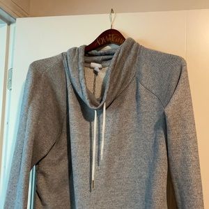 Isabel Maternity Sweatshirt light blue with gold specks XL